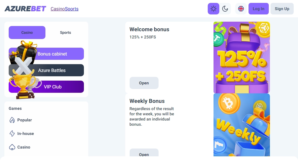 Azurebet Casino
