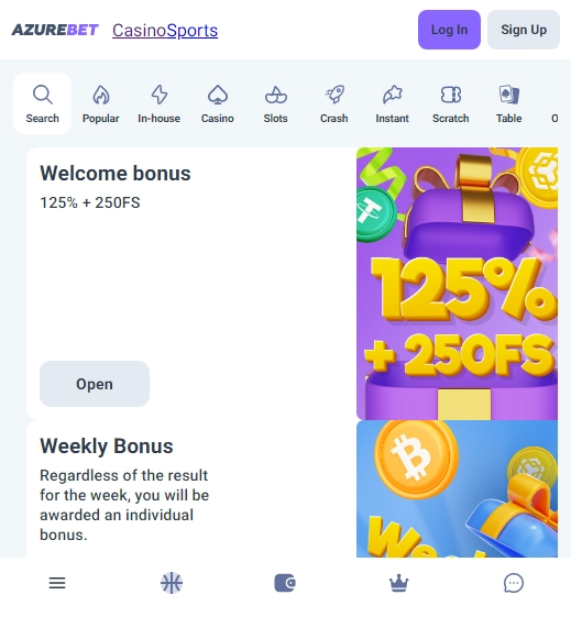 Azurebet Casino